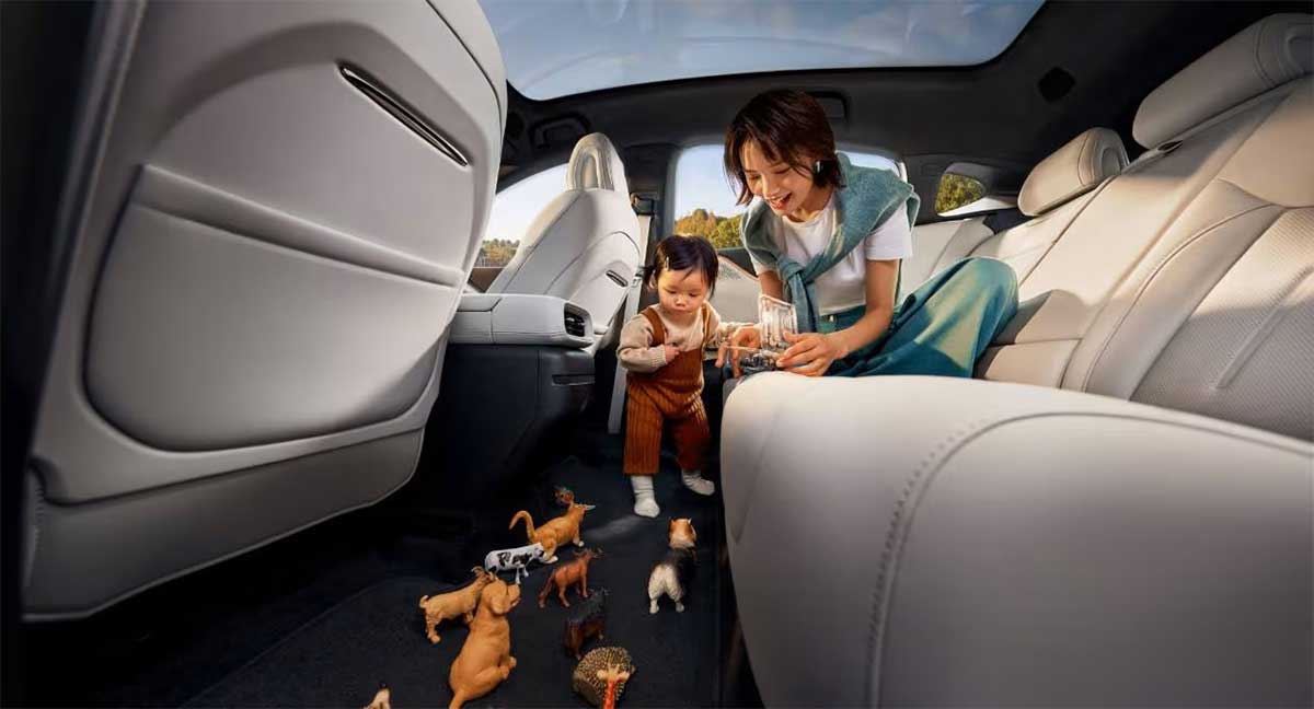 Lounge-Like Rear Cabin